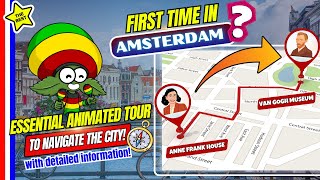 Can you REALLY see all of Amsterdam in just ONE DAY Practical guide [upl. by Sinnaoi]