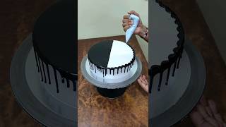 Chocolate Cake design shortvideo cake trending ytshorts [upl. by Uht]