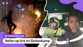 NITRAAT gooien naar de POLITIE Dat is URK  De waarheid over rellen [upl. by Atiuqes]