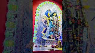 Jay maa jagadhatri🙏🙏jagadhatri mahishasuramardini subscribers 2024shorts [upl. by Karlie]