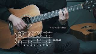 How to Play Losing Interest  Shiloh  Guitar Tabs [upl. by Lib506]