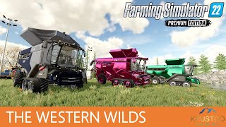 BIG HARVESTS TO FINISH OUT THE SERIES FINAL EPISODE  Farming Simulator 22  EP30 [upl. by Aileve]