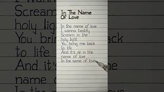 bebe rexha in the name of love lyrics inthenameoflove lyrics beberexha [upl. by Toddie]