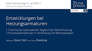 SHKLernfeld 7 mit Oventrop Neuheiten amp Trends 2024 [upl. by Siegfried]