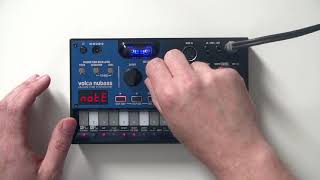 Korg Volca Nubass sound demo [upl. by Hahsi767]