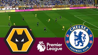 Wolves 2 vs 1 Chelsea  Video Game Simulation pes 2021 [upl. by Iormina]