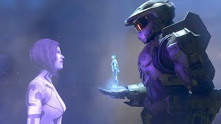 Halo Infinite Ending  Cortana says Goodbye to Master Chief 2021 [upl. by Eibmab]