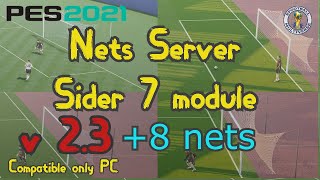 Nets Server v23 · Sider module PES 2021 y 2020 para PC [upl. by Dyrrej]