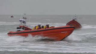 Atlantic 85 Lifeboats at Clacton 16th Nov 2024 [upl. by Haizek]