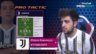 PES 2021  NEW UPDATE FORMASI JUVENTUS BY ETTORITO97 [upl. by Fital]