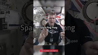 Space Ping Pong  European Space Agency spacestation [upl. by Tavy717]