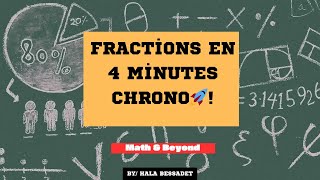 Fractions en 4 minutes l MathampBeyond [upl. by Nyleek420]