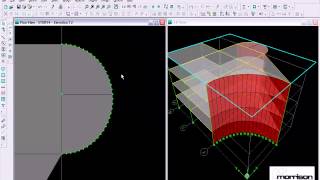 ETABS TUTORIAL  Video 1  Modelización de Estructura con Muros Curvos [upl. by Hgielek]