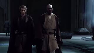 Anakin Tells Mace Windu About Palpatine Revenge of the Sith [upl. by Sulokcin]