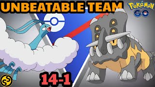 Top Rank 1 Altaria and Bastiodon Team is Unbeatable in Great League Pokemon Go Battle League [upl. by Llemert]