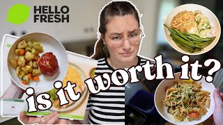 An Honest Unsponsored Review of HelloFresh ✨ [upl. by Rorrys511]