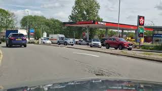 Porthill Roundabout Newcastle Under Lyme StokeonTrent Cobridge Driving Test Route Help Tips [upl. by Ayn]