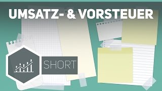 Umsatzsteuer und Vorsteuer  Grundbegriffe der Wirtschaft [upl. by Garibald]