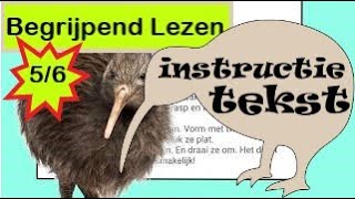 Begrijpend lezentekstsoorteninstructietekst [upl. by Auqinot]