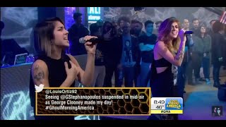 Krewella performs quotLive for the nightquot on Good Morning America 2013 [upl. by Tolley97]