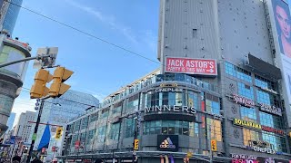 Toronto walk Yorkville to Queens Quay [upl. by Eaneg30]