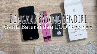 IPHONE 7 REPLACE LCD AND BATTERY [upl. by Nathanael]