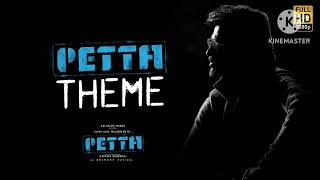 PETTA Theme Song 1 Hour  music tseries rajnikanth petta [upl. by Weinshienk12]