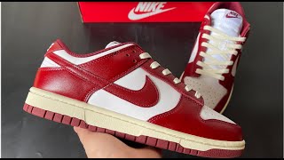 Nike Dunk Low Vintage Team Red [upl. by Blim]