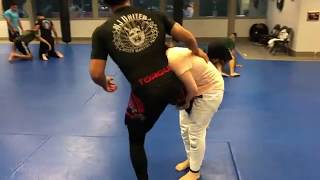 How to Finish A Single Leg Takedown When Opponent Sprawls  NJ United MMA in Totowa [upl. by Oirotciv]