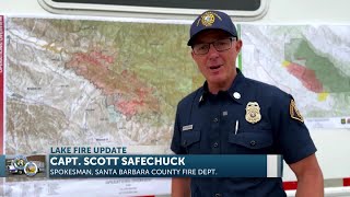 CAPT SCOTT SAFECHUCK 71724 LAKE FIRE LOOK LIVE [upl. by Aihseya]