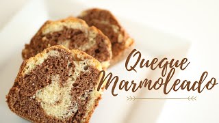 QUEQUE MARMOLEADO RECETA FÁCIL Aprende como preparar este suavecito y esponjoso queque casero [upl. by Radmilla]