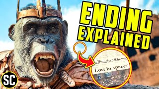 KINGDOM of the PLANET OF THE APES  ENDING EXPLAINED  EASTER EGGS You Missed [upl. by Nessi]