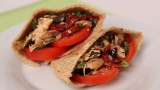 Chicken Pita Sandwich  Laura Vitale  Laura in the Kitchen Episode 446 [upl. by Yendic]