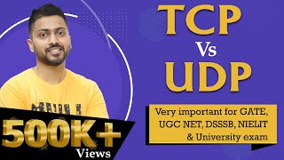 Lec72 TCP vs UDP differences in hindi [upl. by Henrik618]