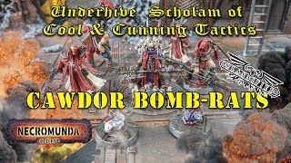 Necromunda Cool amp Cunning Tactics Long Range Cawdor BombRats [upl. by Arlyn]