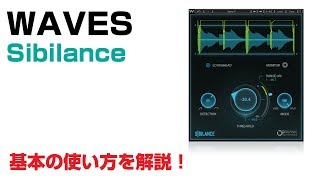 Waves  Sibilance 基本の使い方とレビュー [upl. by Llehsem]