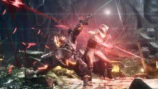 Sekiro  Shura VS Lady Maria  Sekiro X Bloodborne  No HUD Boss Fight [upl. by Yong]