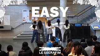 ONETAKE  KPOP IN SCHOOL LE SSERAFIM  EASY  Cover by KORIGINS [upl. by Bil]