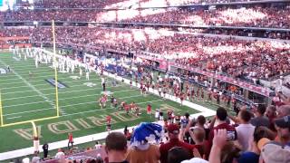 Florida State Seminoles entrance to Advocare Cowboys Classic [upl. by Tirrag]