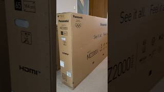 Panasonic’s NEW OLED TV ‘The MZ2000’ with Sonos Arc wall mounting and cables hidden panasonictv [upl. by Oecile888]