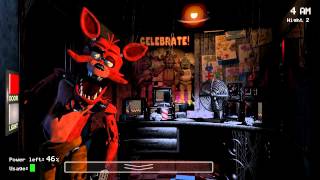 Five Nights at Freddys Gameplay and Commentary [upl. by Hales]