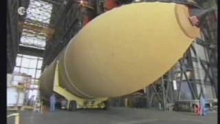 External tank arrives [upl. by Cinelli275]