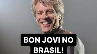 BON JOVI NO BRASIL [upl. by Enaffit]