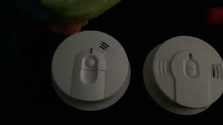 Smoke Alarm Battles 1  FireX i4618AC vs Kidde FireX i9010  Who will go off first [upl. by Orag454]