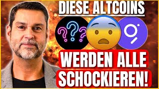 🛑Diese Altcoins werden schockieren Deine Chance [upl. by Tterrab]