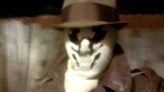 Rorschach Costume W Moving ink mask [upl. by Coulson]