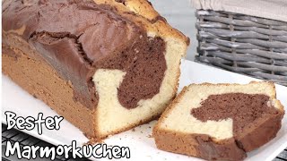 Bester Marmorkuchen saftig einfach amp lecker 😋 [upl. by Wenonah]