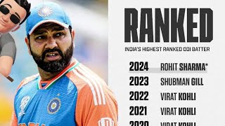 The rise of Rohit Gurunath Sharma 🐐HITMAN💥💥 [upl. by Alletneuq]