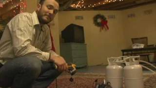 How to Spray Foam a Rim Joist DIY Weatherization for Your Home [upl. by Anirtal]