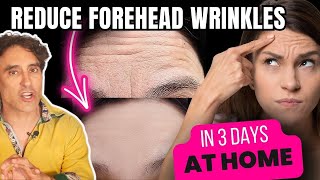 EASILY SMOOTH DEEP FOREHEAD LINES AT HOME INEXPENSIVELY [upl. by Eybba]